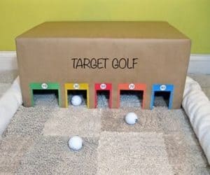 Un jeu pour enfant DIY : le golf