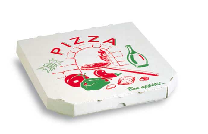 Activité pour les enfants : bricolage de boite à pizza