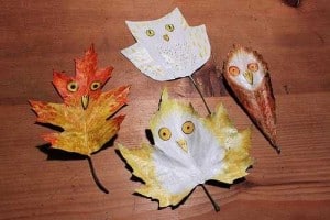 idées-creer-animaux-avec-feuilles-mortes-arbres-automne